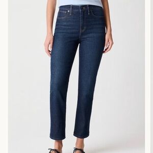 J. Crew Essential Straight Jeans